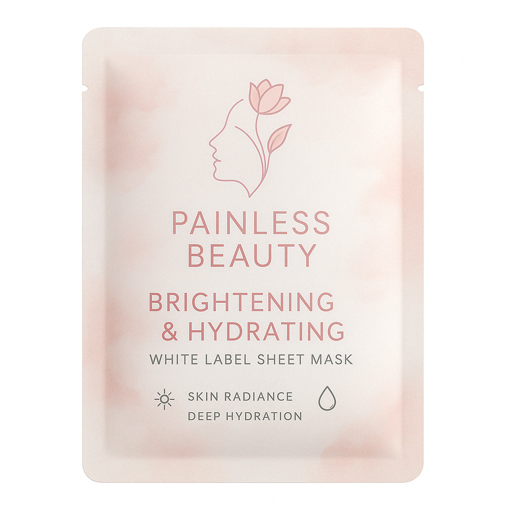 Łagodząca maska do twarzy w płachcie marki Leisure Life Organics