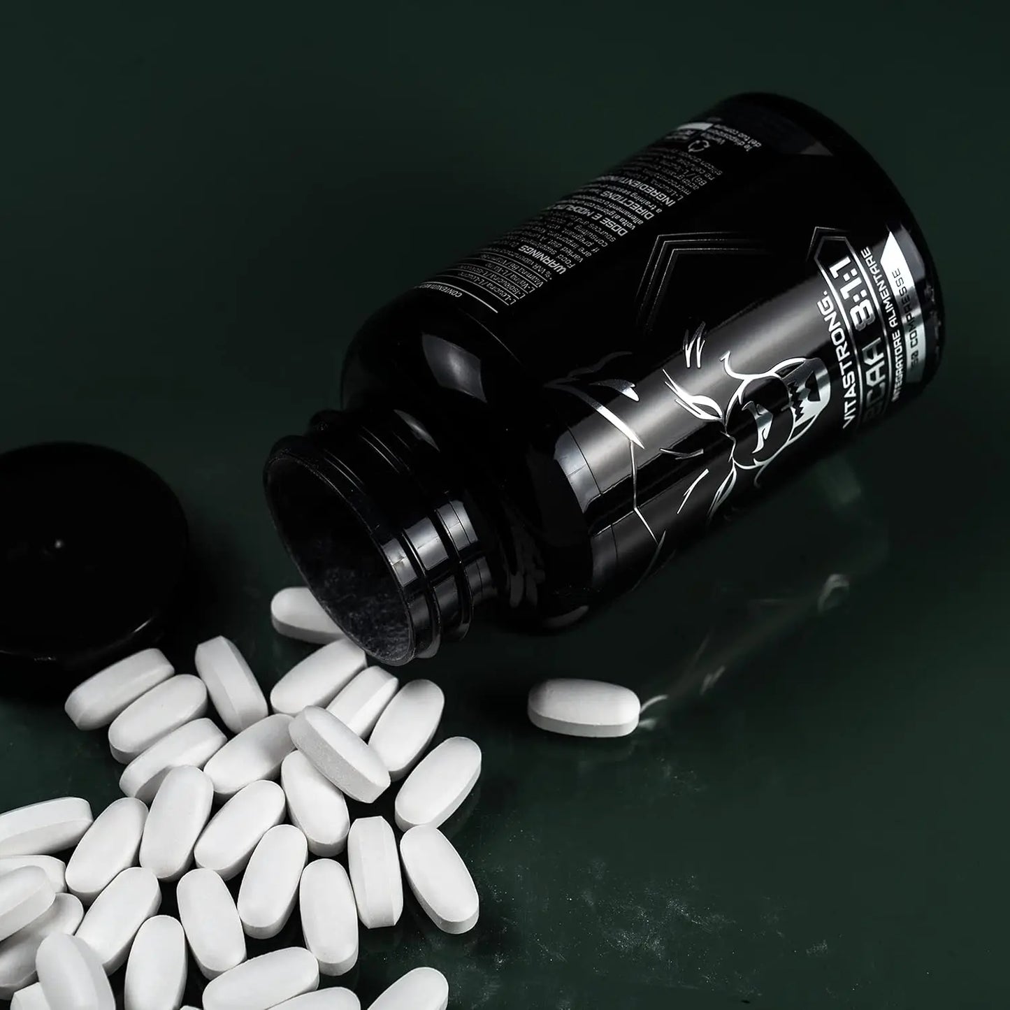 BCAA 8:1:1 Vitastrong 5000mg - Aminokwasy Rozgałęzione z Witaminą B6 Pre/Post Workout 150 Tabletek