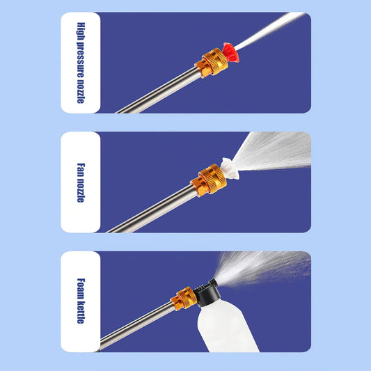 300W 30BAR Cordless High Pressure Cleaner Washer Spray Water Gun Garden Wash Water Cleaning Machine for Makita 18V Battery