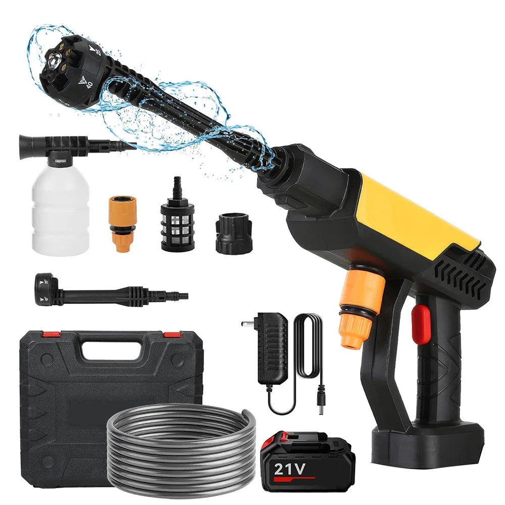 Myjka Ciśnieniowa Bezprzewodowa 200Bar 6w1 - Kompatybilna z Makita 18V
