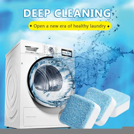 Wholesale 1/5/10Pcs Washing Machine Cleaner Washer Cleaning Laundry Soap Detergent Effervescent Tablet Washer Cleaner