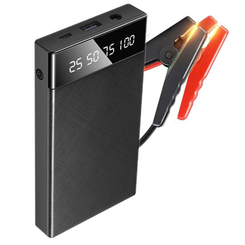 Rozrusznik Samochodowy 10000mAh 12V - Powerbank z LED Kompaktowy