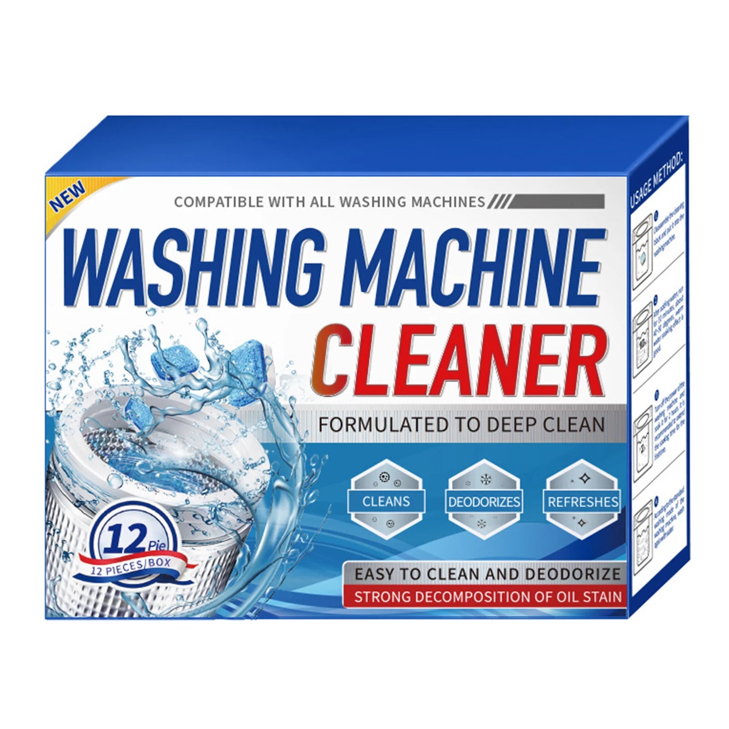 Washing Machine Descaler Clean Inside Drums Laundry Tub Sealing Washing Machine Accessories