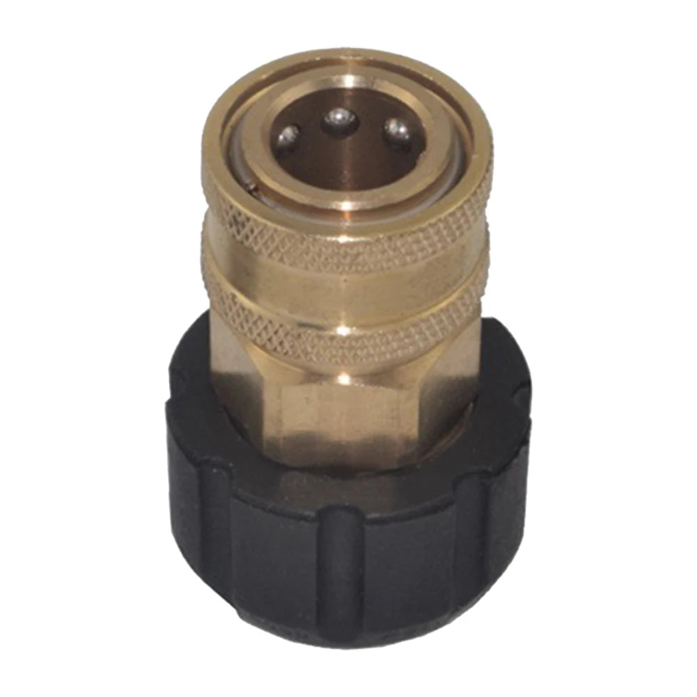 Adapter 1/4 3/8 Quick Connect Female M22 14-15mm - Pressure Washer 5000PSI Gun Adapter