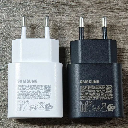 Samsung 25W Super Fast Charger PD - Galaxy A16-A56 S25 S24 S23 Z Flip Fold 7