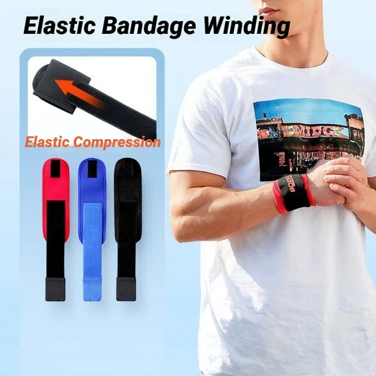 Adjustable Fitness Strength Bandage Hand Wrist Straps Sports Wristbands Support Gym Wraps Brace Wrist-Band