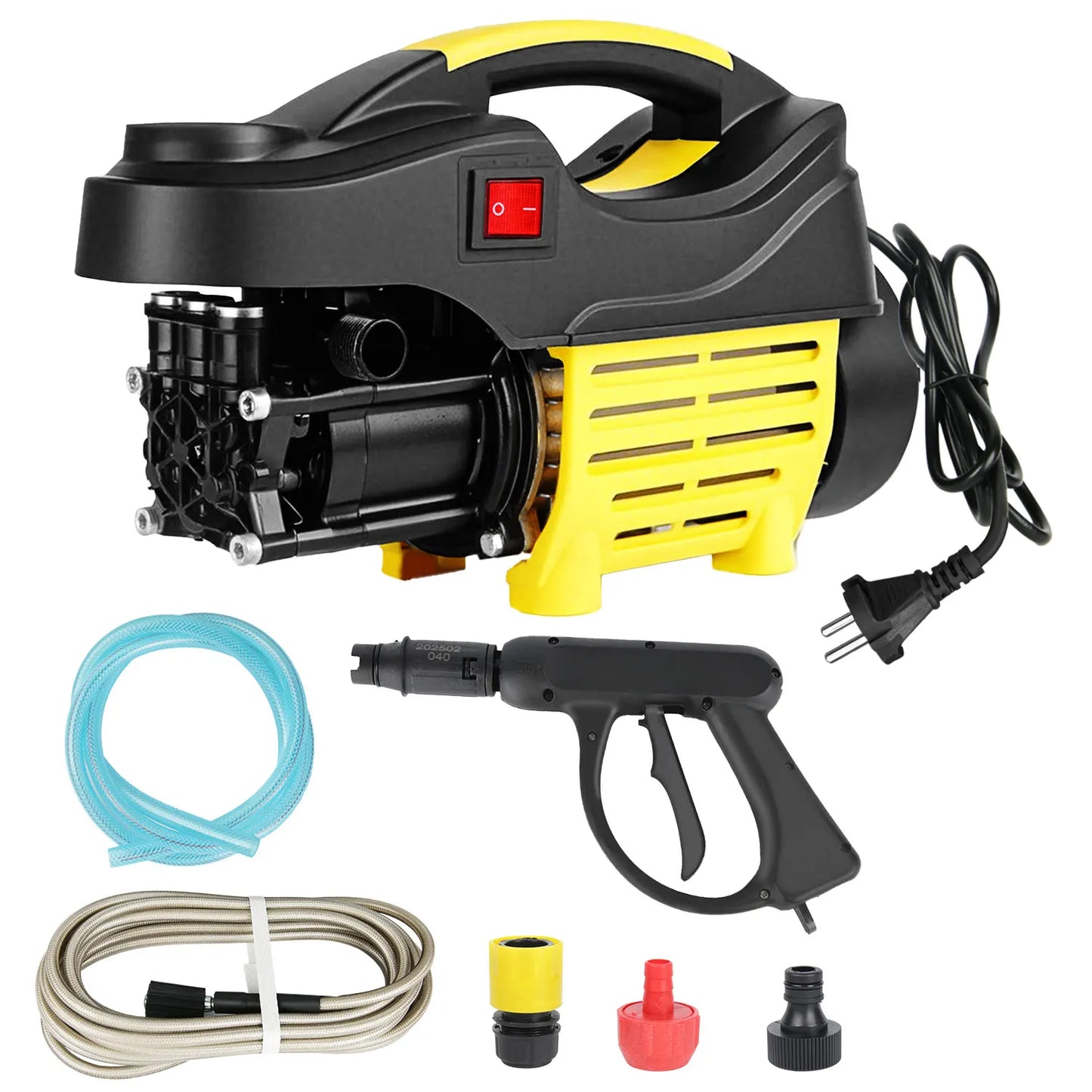 Myjka Ciśnieniowa 4800W 200Bar - Profesjonalna Przenośna Myjnia Samochodowa