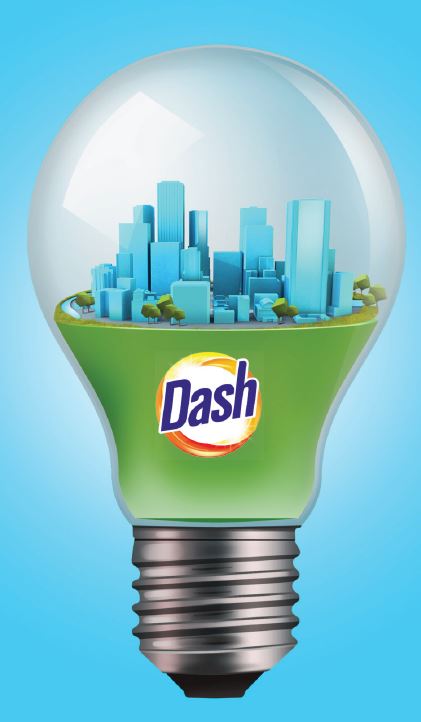 DASH Color Frische washing powder 100 wash 6 kg