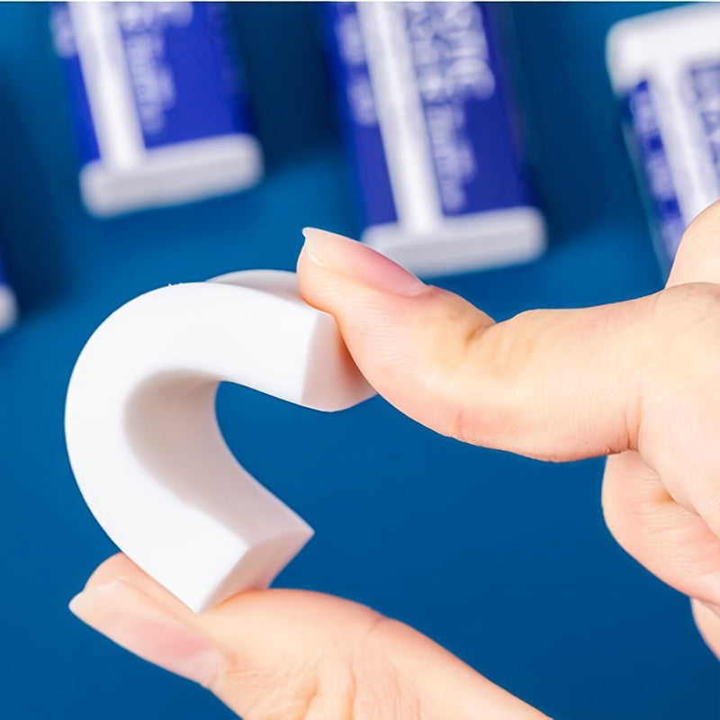 6pcs Eraser Set - Perfect for School Students - Pencil Exam & Art Erasers - 2B Eraser - Great Student Prize!