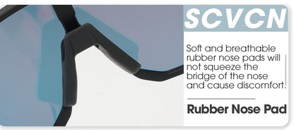 SCVCN Cycling Glasses, MTB Outdoor Sports Bike Cycling Glasses For Man Woman, Bicycle Driving Fishing Golf Beach Baseball