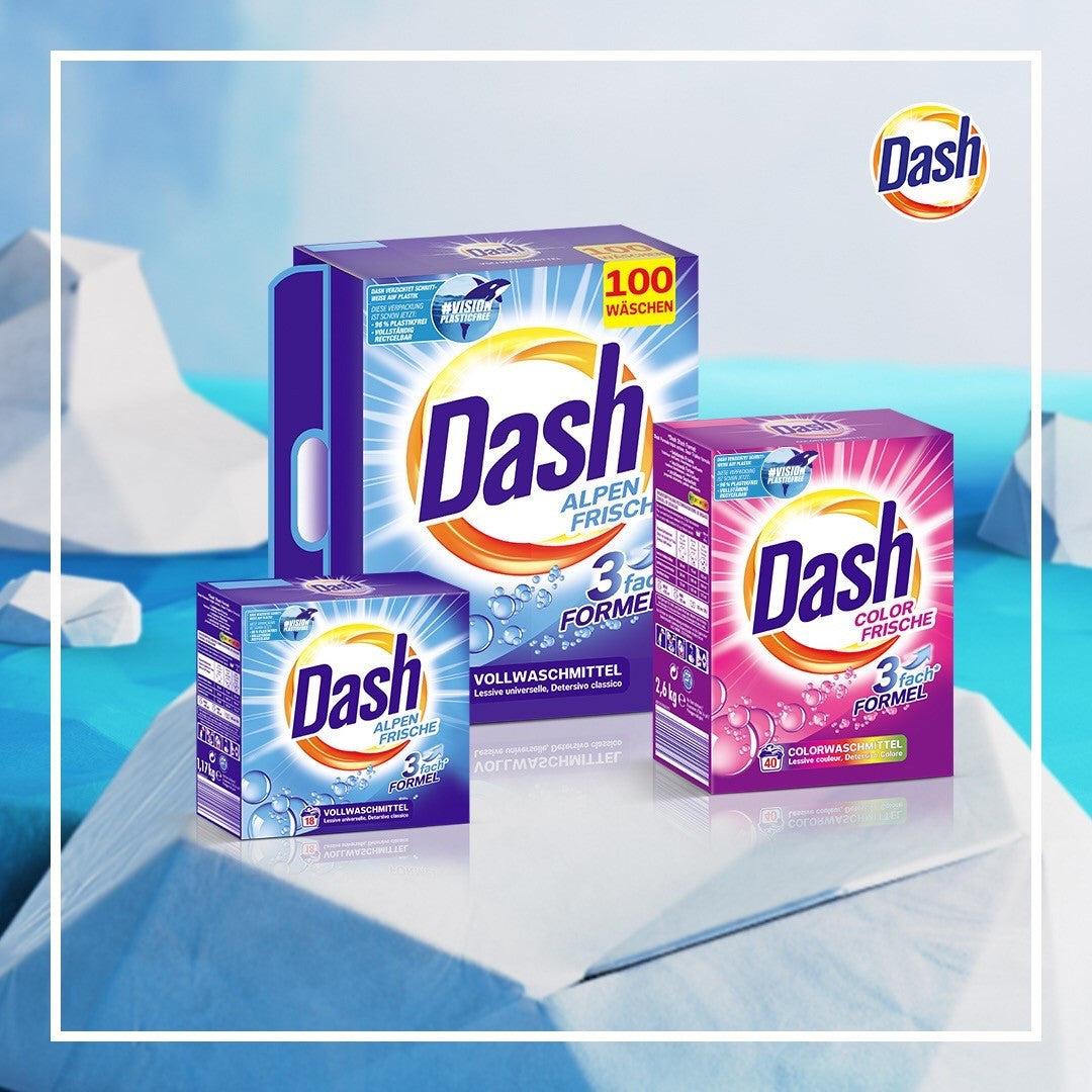 DASH Color Detergent 3in1 Laundry Capsules 60 PCs