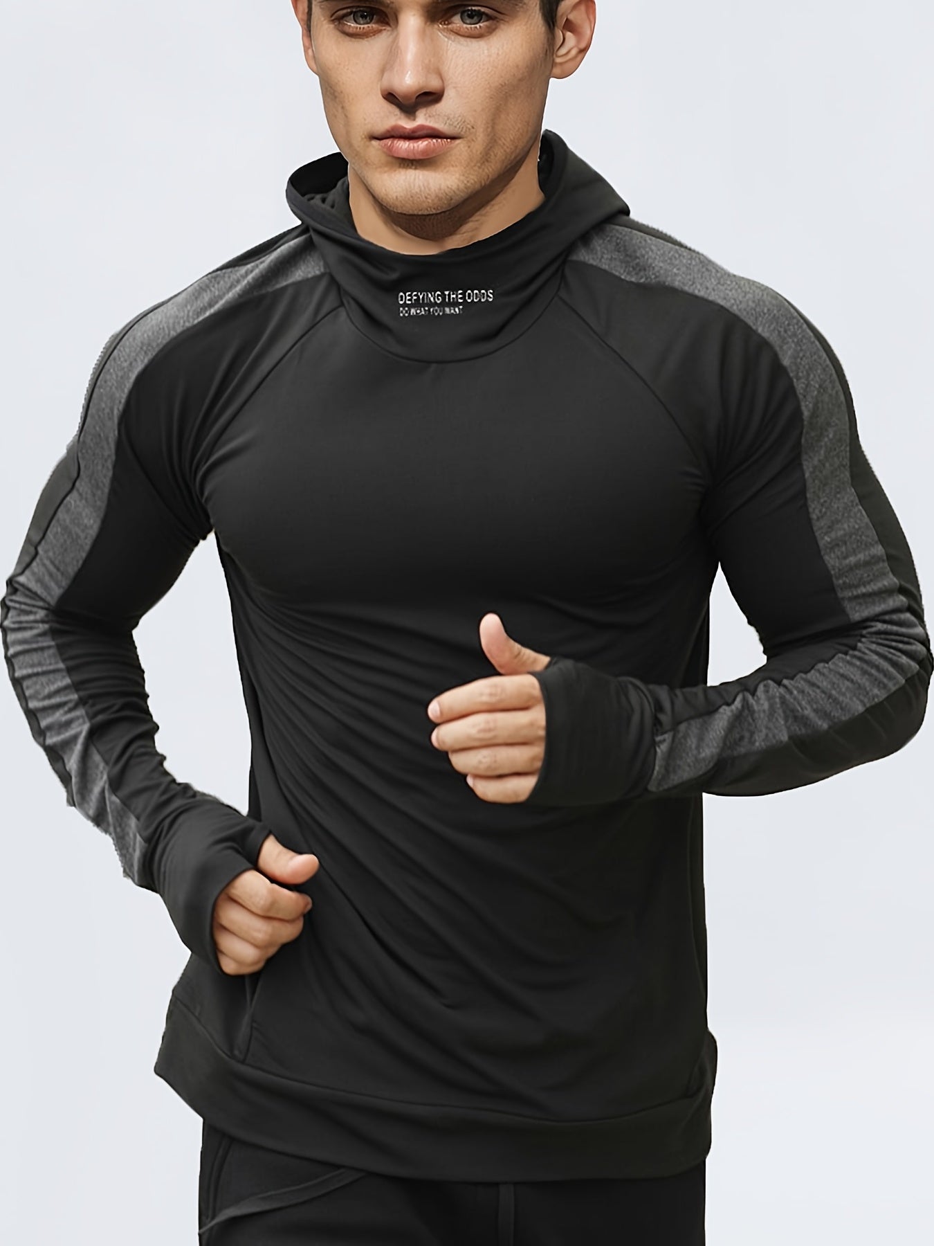 Men's Sports Hoodie, For Runing Sports, Lightweight Quick Dry Hoodie