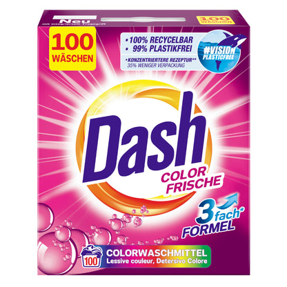 DASH Color Frische washing powder 100 wash 6 kg
