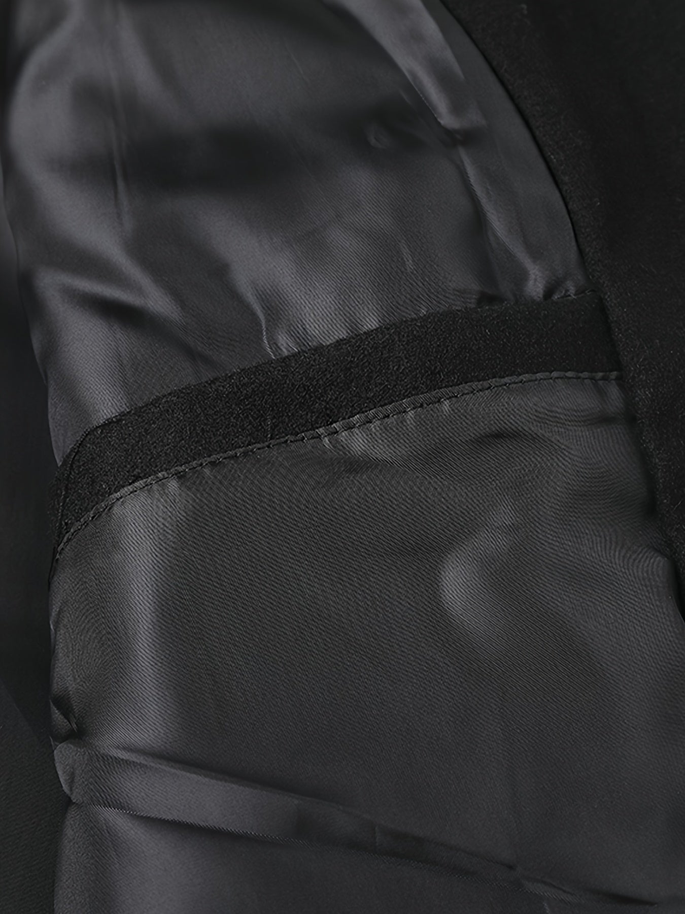 Men's Retro Embroidered Print Thick Baseball Jacket