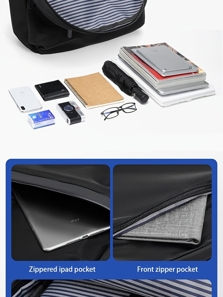 Men's Casual Business Backpack Large Capacity Computer Bag Backpack