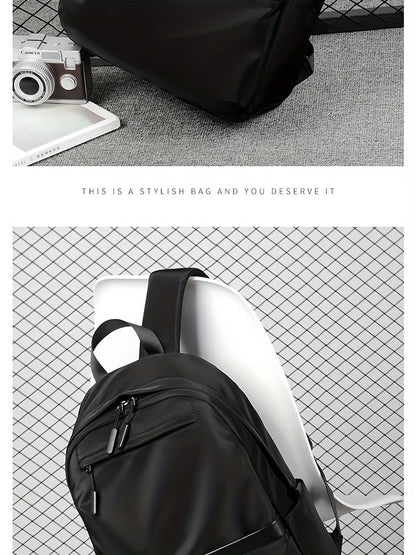 Men's Casual Business Backpack Large Capacity Computer Bag Backpack