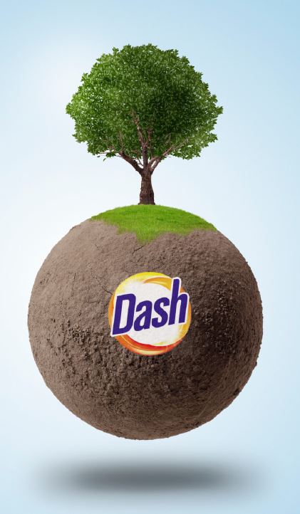 DASH Color Detergent 3in1 Laundry Capsules 60 PCs