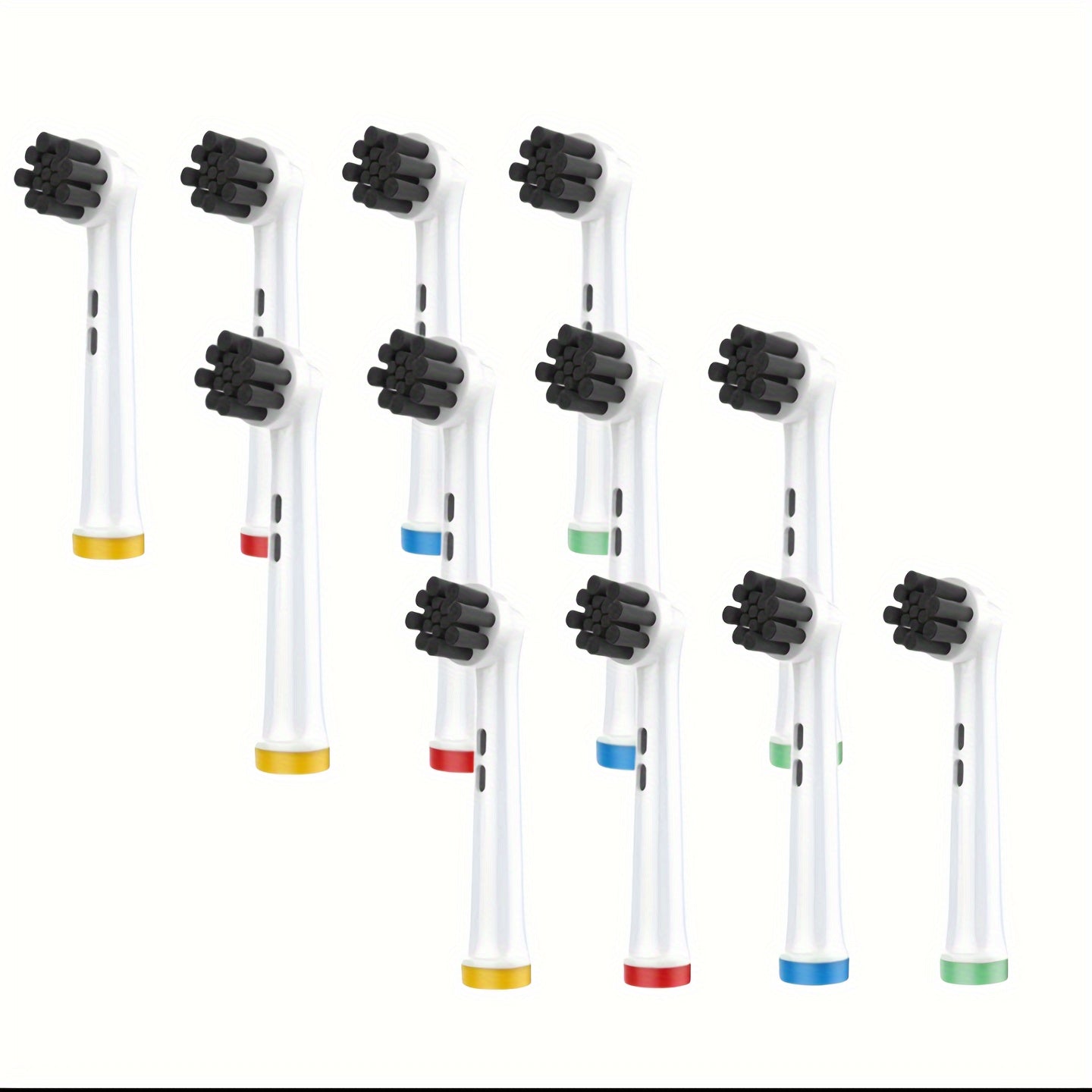 Replacement Toothbrush Heads Compatible With Oral-B Braun, Electric Toothbrush Heads Brush Heads Suitable For Oral B Replacement Heads Refill Pro 500/1000/1500/3000/3757/5000/7000/7500/8000