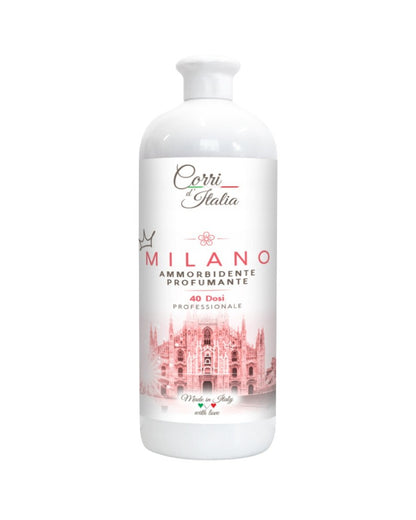 6x CORRI D'ITALIA Milano Rinsing Liquid Concentrate 40 Wash 1 L