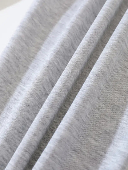 Women's Solid Elastic Sweatpants, Casual High Waist Sweatpants, Casual Every Day Pants, Women's Clothing