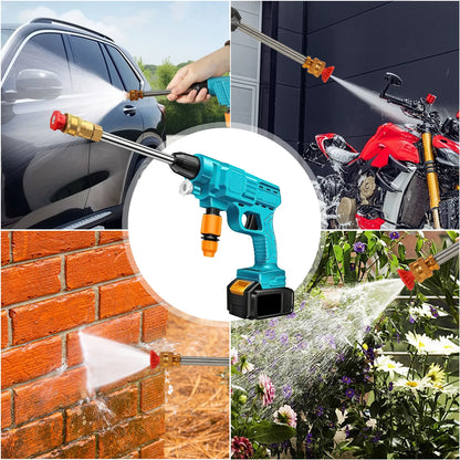 300W 30BAR Cordless High Pressure Cleaner Washer Spray Water Gun Garden Wash Water Cleaning Machine for Makita 18V Battery