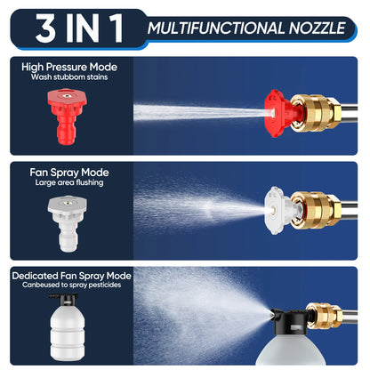 Myjka Samochodowa 12V Przenośna - Car Washer Gun Pump High Pressure Electric Cleaning