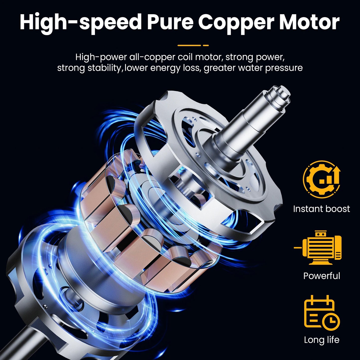 Myjka 50Bar Bezprzewodowa Makita 21V - Cordless High Pressure Cleaner Spray Water Gun Car Wash