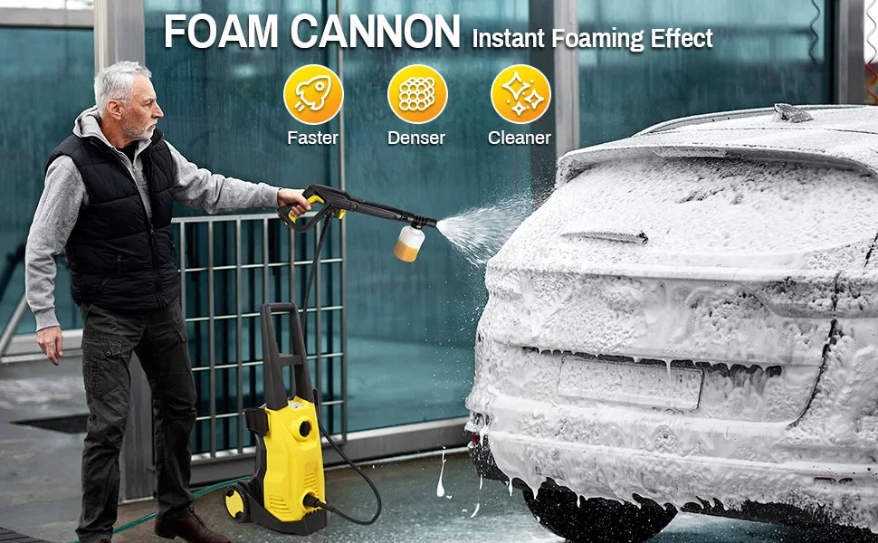 Myjka 150Bar 1500W Household - High Pressure Cleaner Car Washers Garden Washing Water Gun Watering