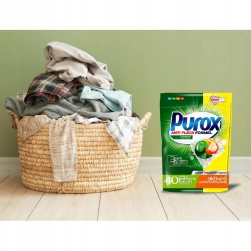 Purox Universal+Color 80szt - Kapsułki do Prania Uniwersalne
