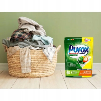 Purox Universal+Color 80szt - Kapsułki do Prania Uniwersalne