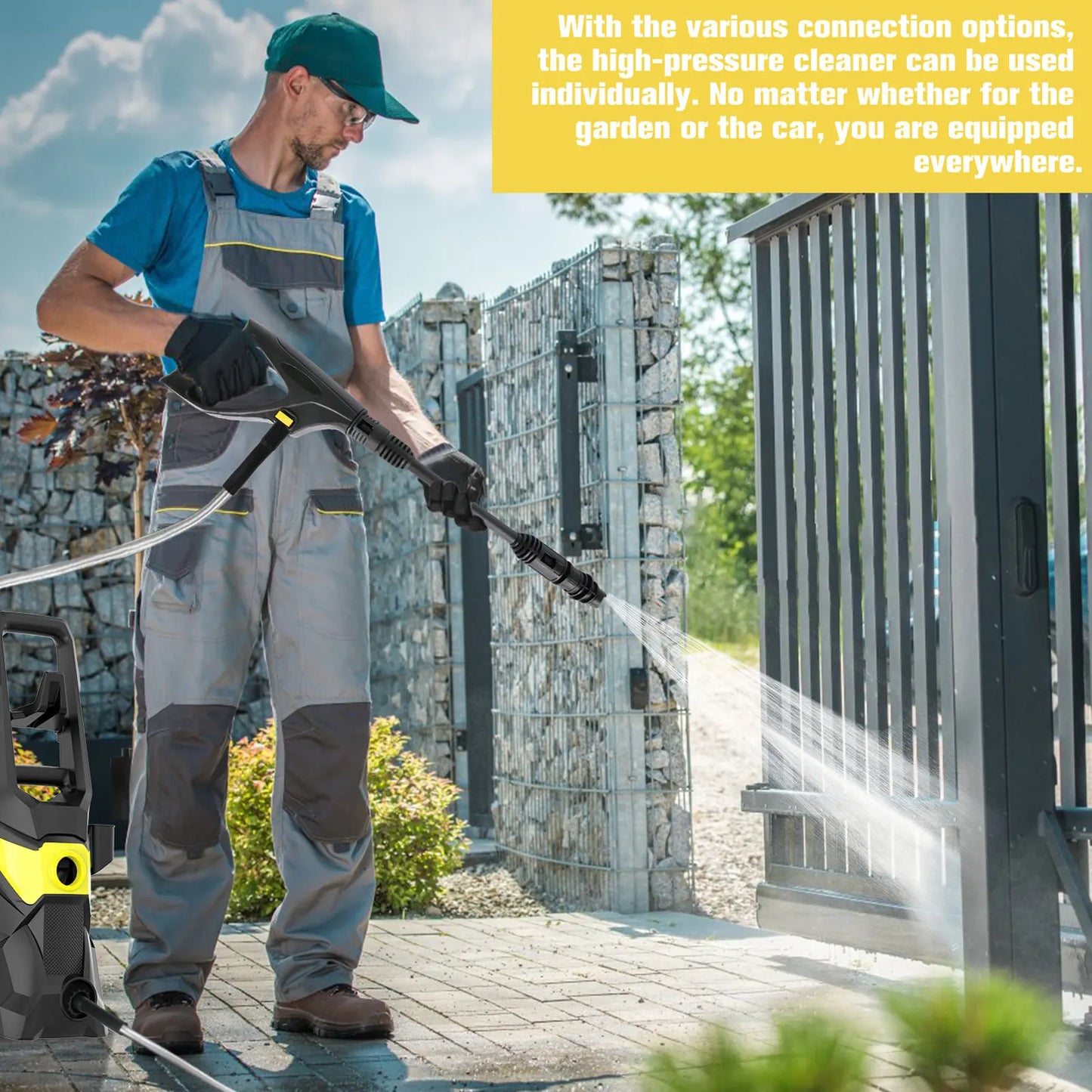 Myjka 300W 30Bar Makita 18V Bezprzewodowa - Cordless High Pressure Cleaner do Ogrodu