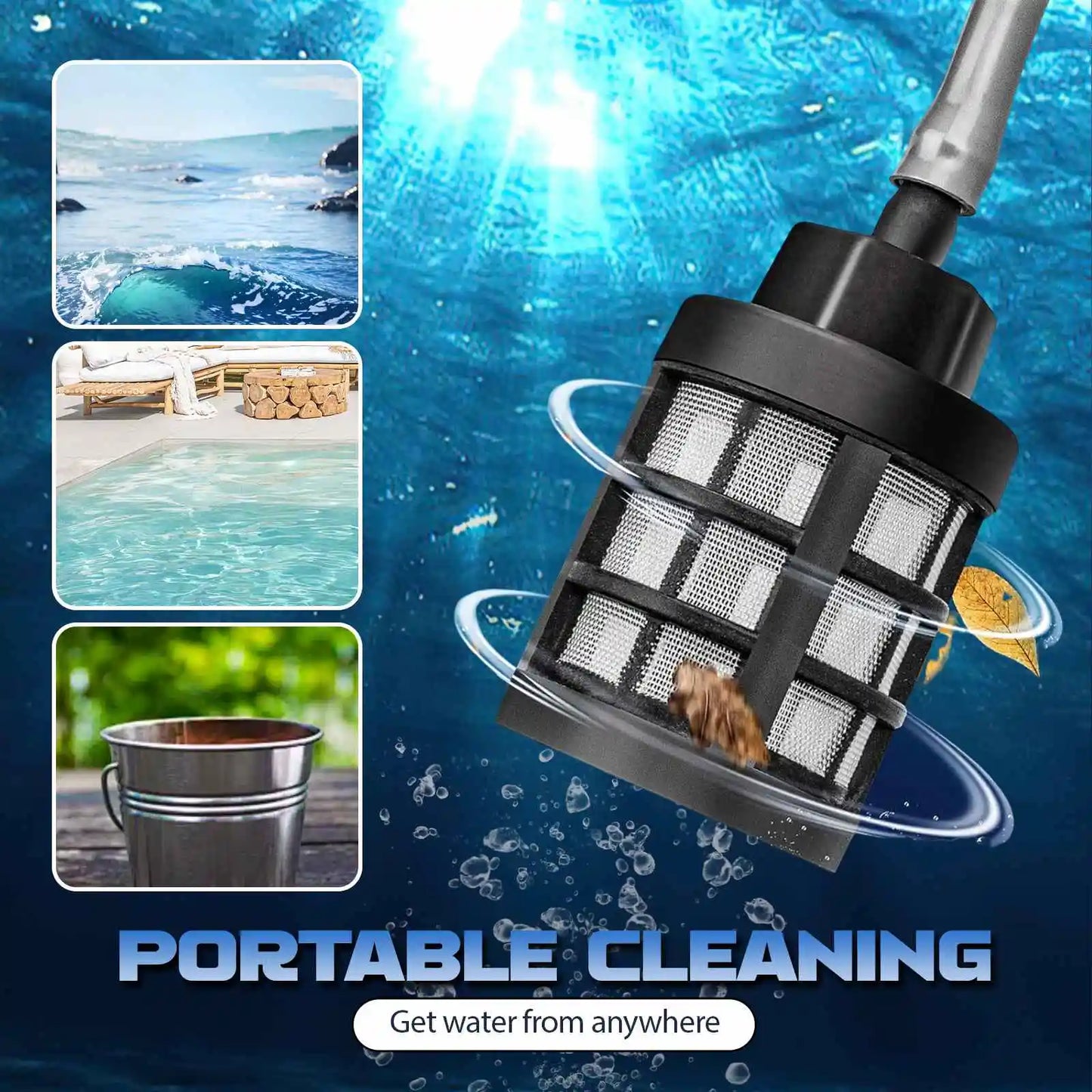 Myjka Ciśnieniowa Bezprzewodowa 200Bar 6w1 - Kompatybilna z Makita 18V