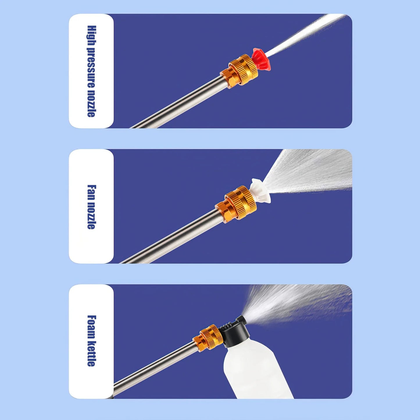 Myjka 300W 30BAR Makita 18V - Cordless High Pressure Cleaner Spray Water Gun Garden Wash Machine