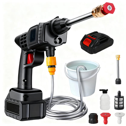 Myjka 1500W WUIETI High Pressure Cleaner - Kompatybilna z Karcher do Domu i Ogrodu