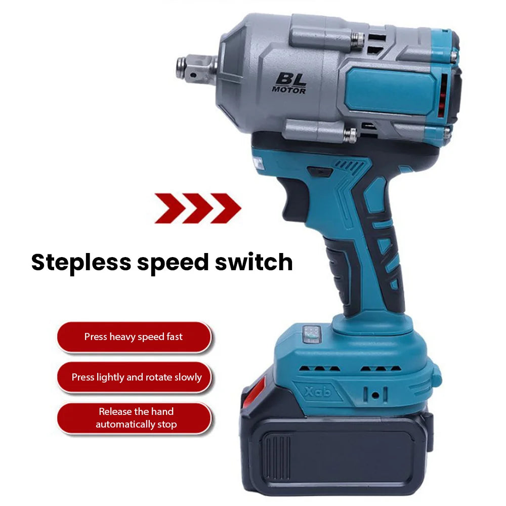 Klucz Udarowy 3000N.m 1/2" Brushless - Makita 18-21V Bezprzewodowy Variable Speed