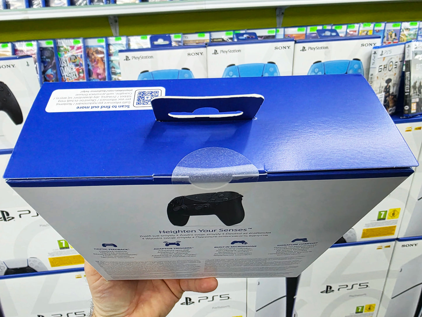 Kontroler Sony DualSense PS5 Czarny - Oryginalny Pad do PlayStation 5