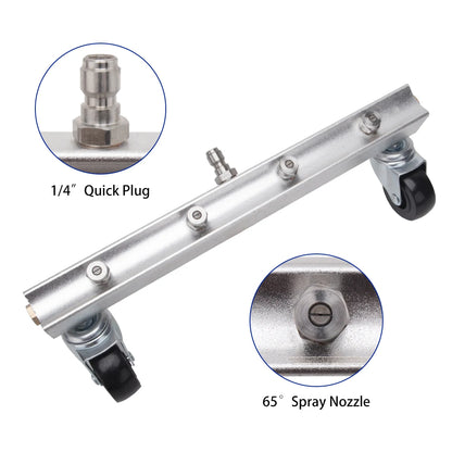 Szczotka Podwozia 33cm - Under Body Car Chassis Cleaning Undercarriage High Pressure Water Broom