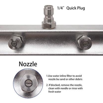 Szczotka Podwozia 33cm - Under Body Car Chassis Cleaning Undercarriage High Pressure Water Broom