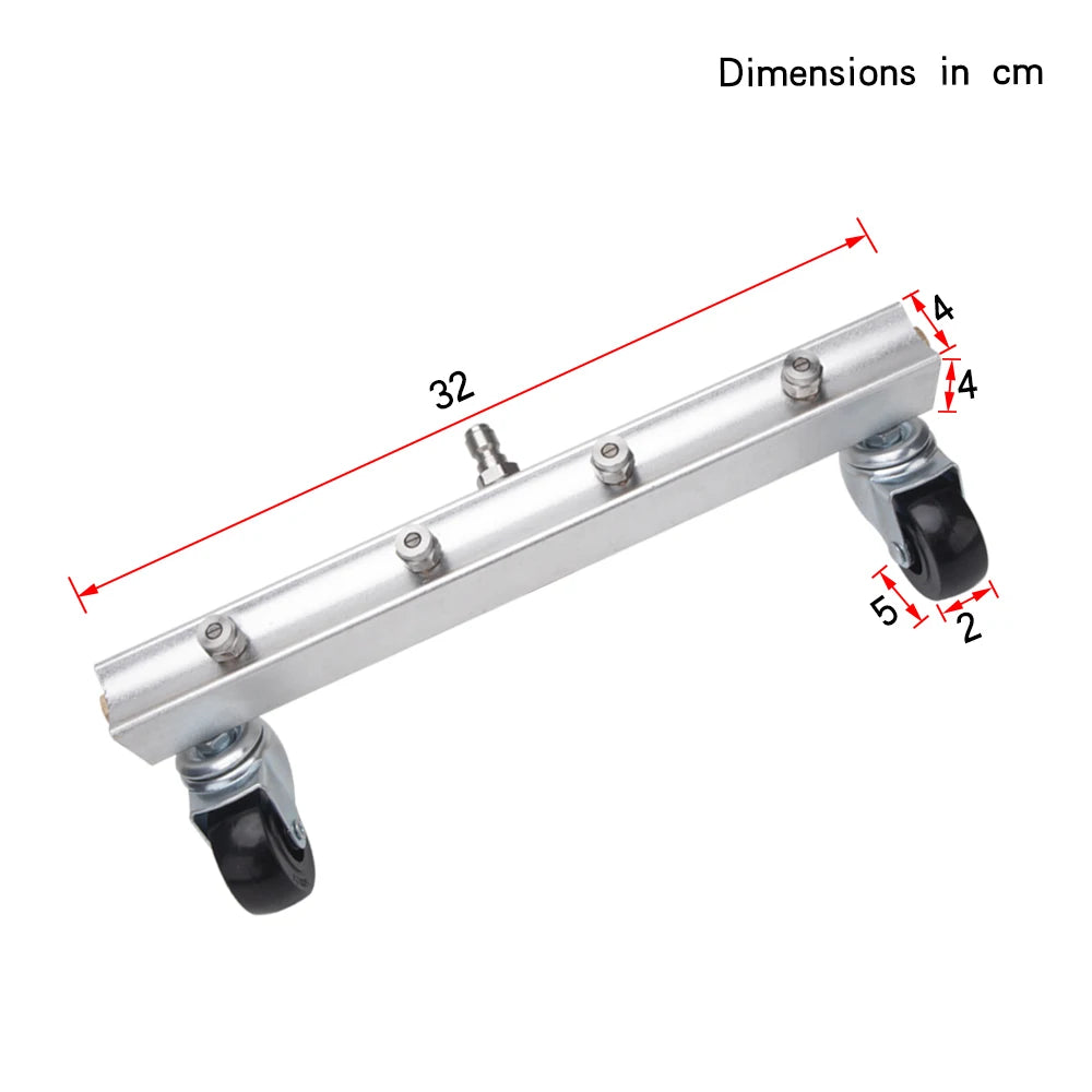Szczotka Podwozia 33cm - Under Body Car Chassis Cleaning Undercarriage High Pressure Water Broom