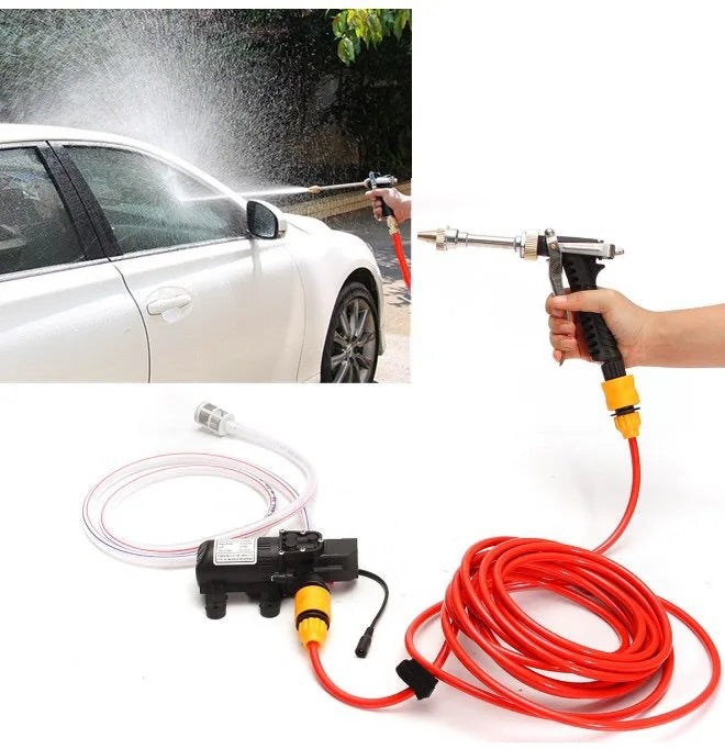 Myjka Przenośna 12V Wysokociśnieniowa - Portable Car Washer Pump Mini Electric Water Gun