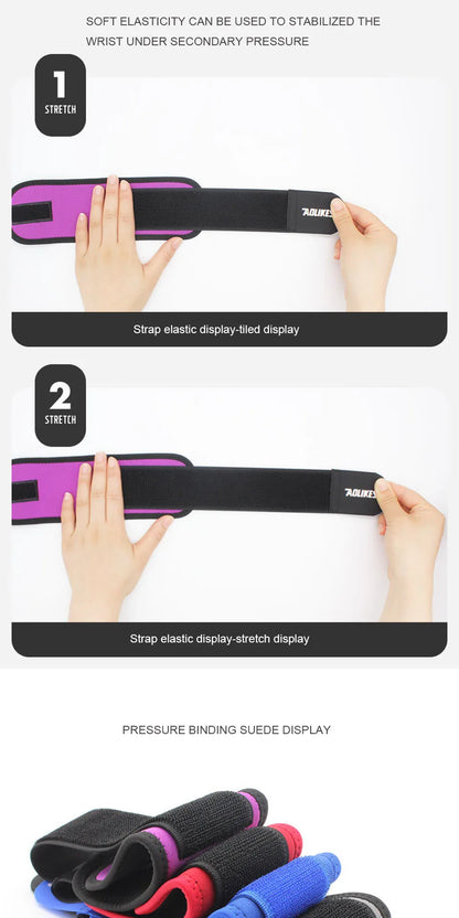 AOLIKES 1 PC Wrist Band Support for Adjustable Wrist Bandage Brace for Sports Wristband Compression Wraps Tendonitis Pain Relief