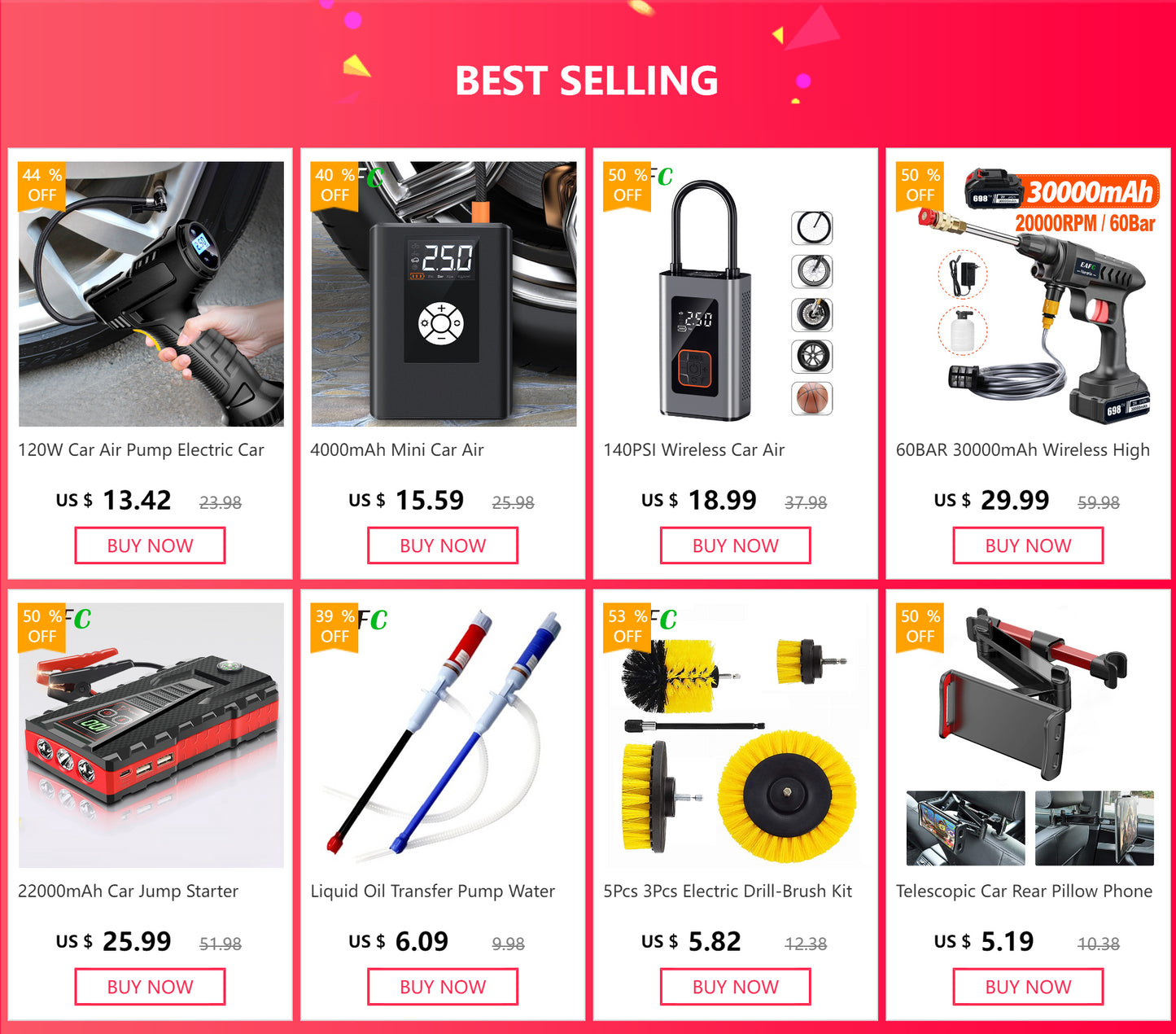 Rozrusznik Samochodowy 600A - Przenośny Powerbank Awaryjny 12V