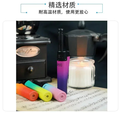 Zapalniczka CLIPPER z Młynkiem - Metalowa Gazowa Wielokrotnego Użytku