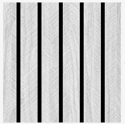 Tapeta Samoprzylepna Imitacja Kratki Drewno - Gruba Pianka PVC do Sypialni