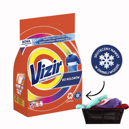 Vizir washing powder for colored fabrics 1.1 kg 20 RIGHT