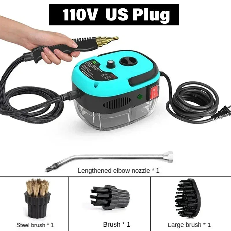 Myjka Parowa Ręczna - Steam Cleaner do Samochodu Domu Klimatyzacji Kuchni Silnika