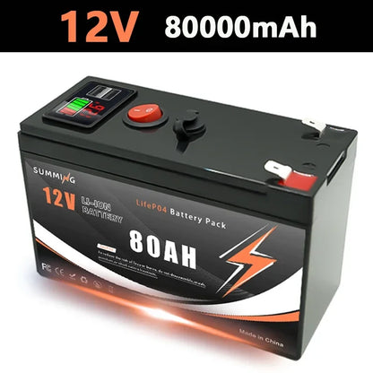 Bateria LiFePO4 12V 150Ah Litowa - 4000+ Cykli do Paneli Solarnych UPS Kajaków