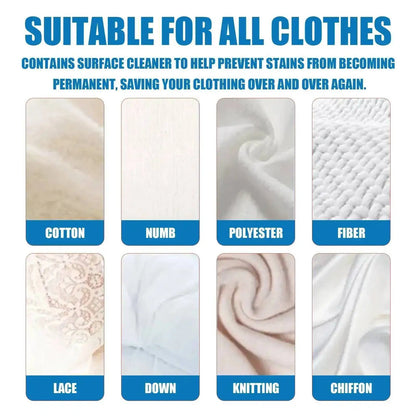 Clothes Cleaner; Laundry Detergent For Removing Stubborn Oil Stains, And Yellowing; Dry Cleaning Agent