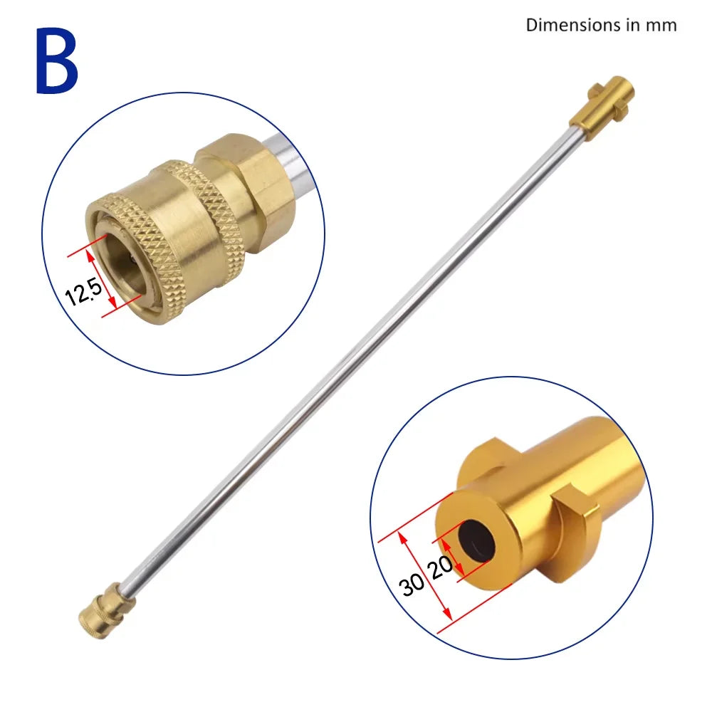Szczotka Podwozia 33cm - Under Body Car Chassis Cleaning Undercarriage High Pressure Water Broom