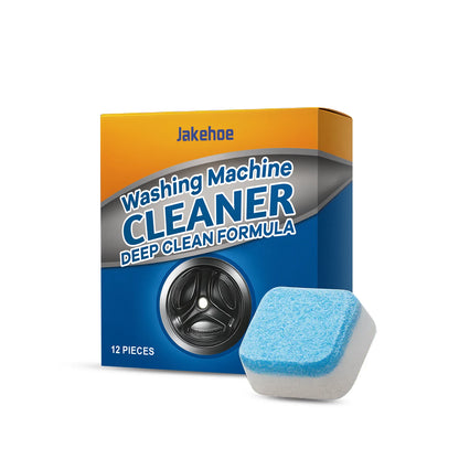 Powerful Washing Machine Cleaner Tablets - Deep Cleans, Removes Tough Stains & Limescale, Eliminates Odor & Mold